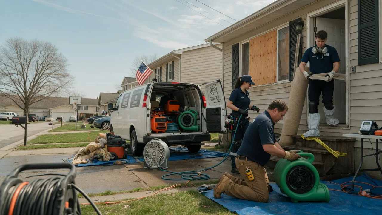 Water Damage Restoration in Fountain, MN near me